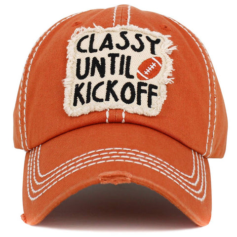 Classy Until Kickoff Hat: ONE SIZE / TOG